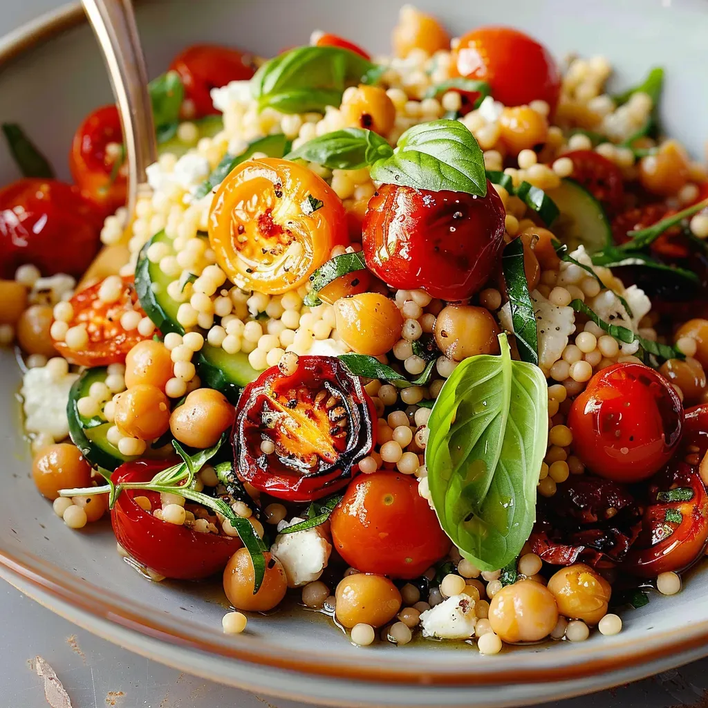 Savory Cherry Tomato Couscous Recipe