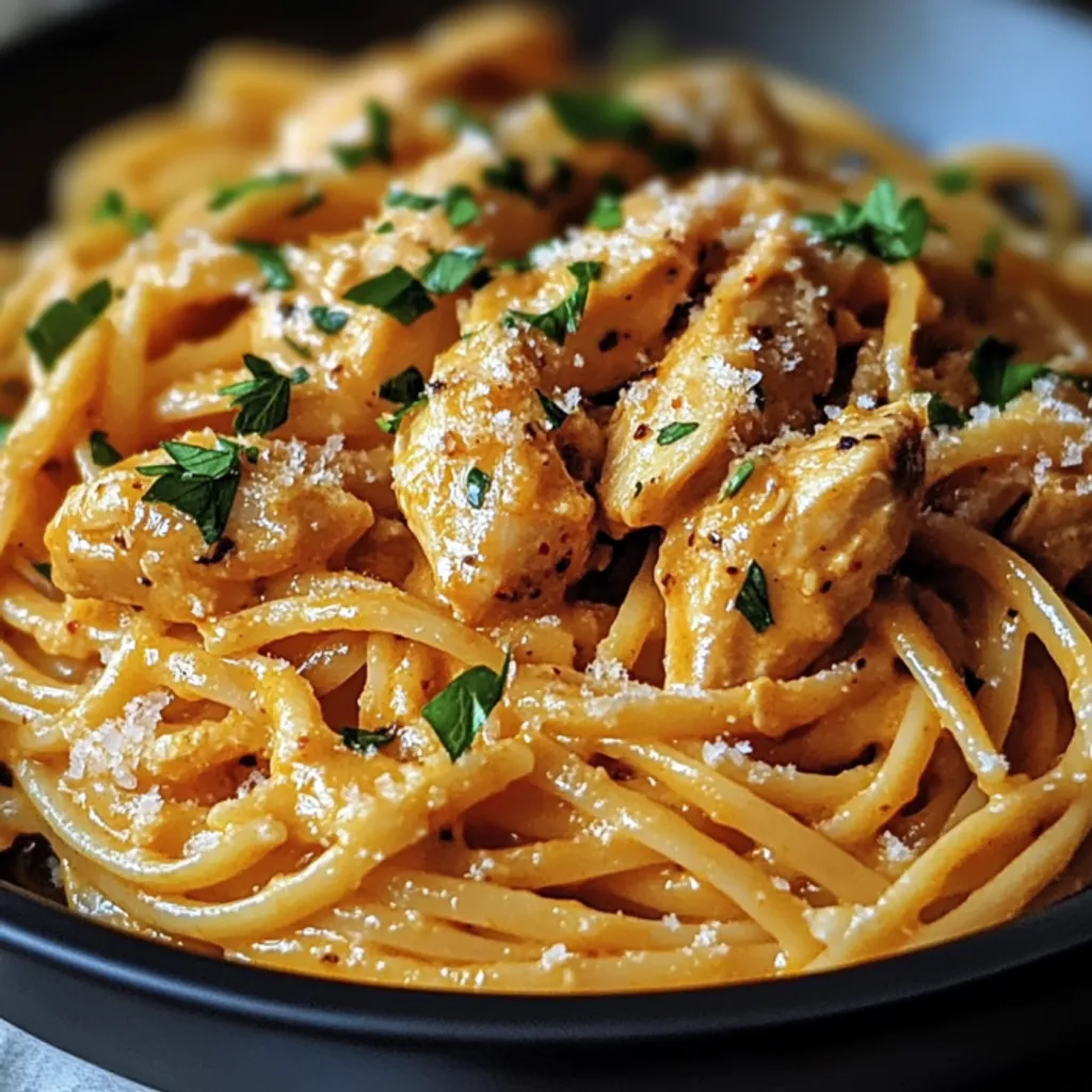 Savory Cowboy Butter Chicken Linguine Recipe