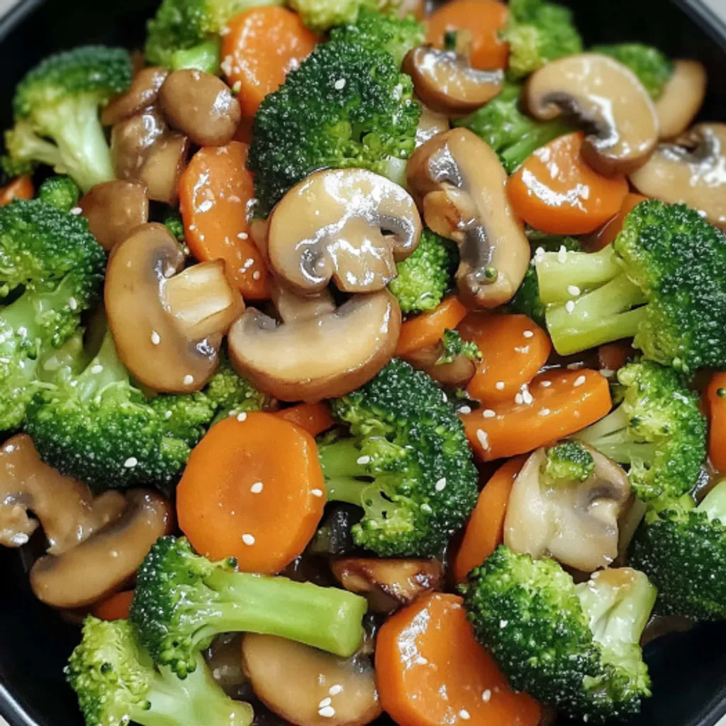 Savory Garlic Butter Stir-Fry with Fresh Vegetables