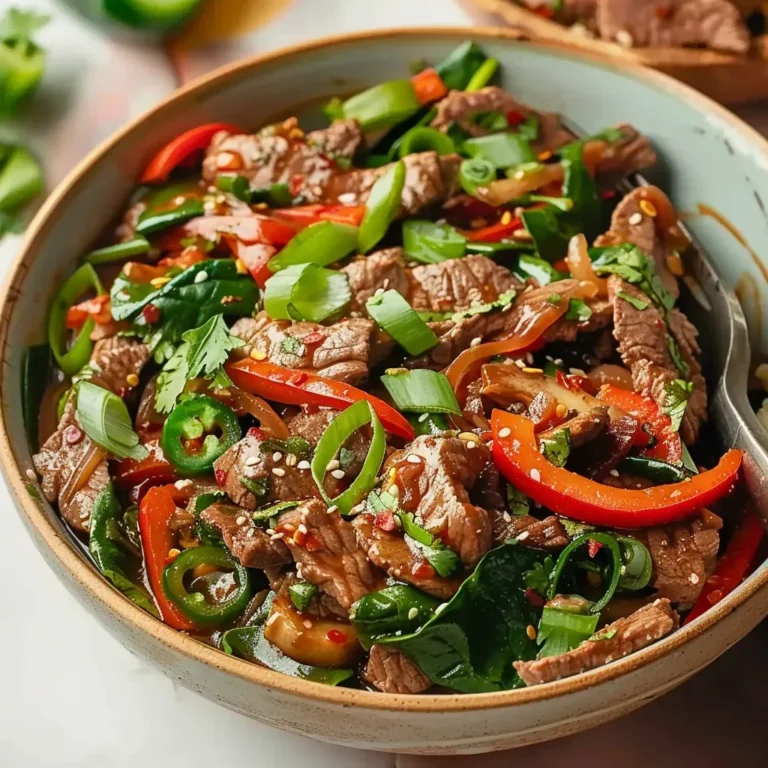 Sizzling Spicy Beef Stir Fry Recipe