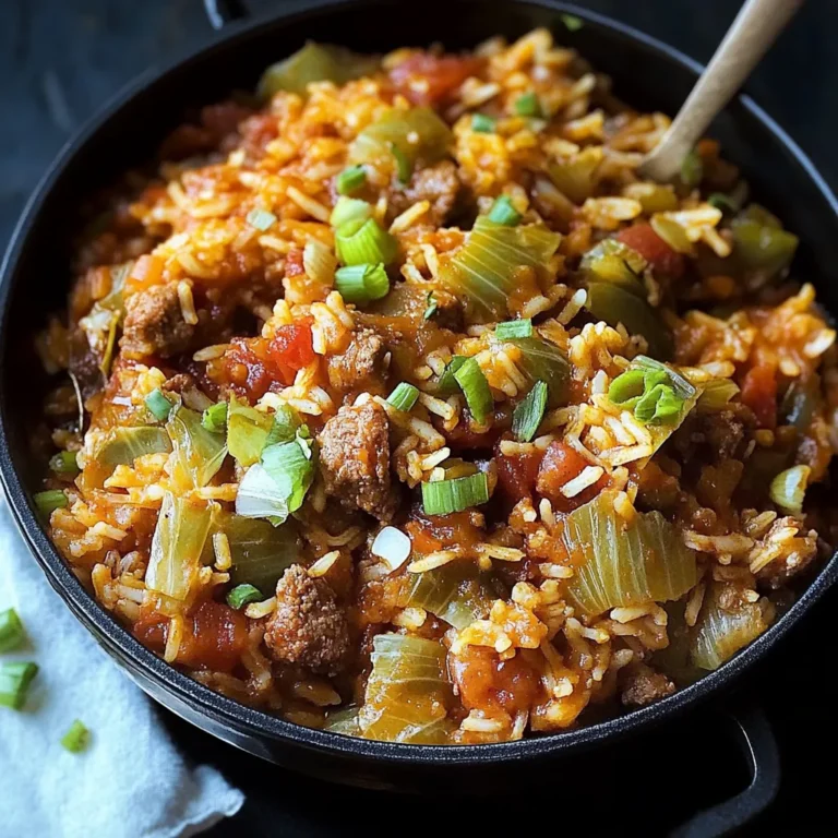 Spicy Cajun Cabbage Jambalaya Recipe