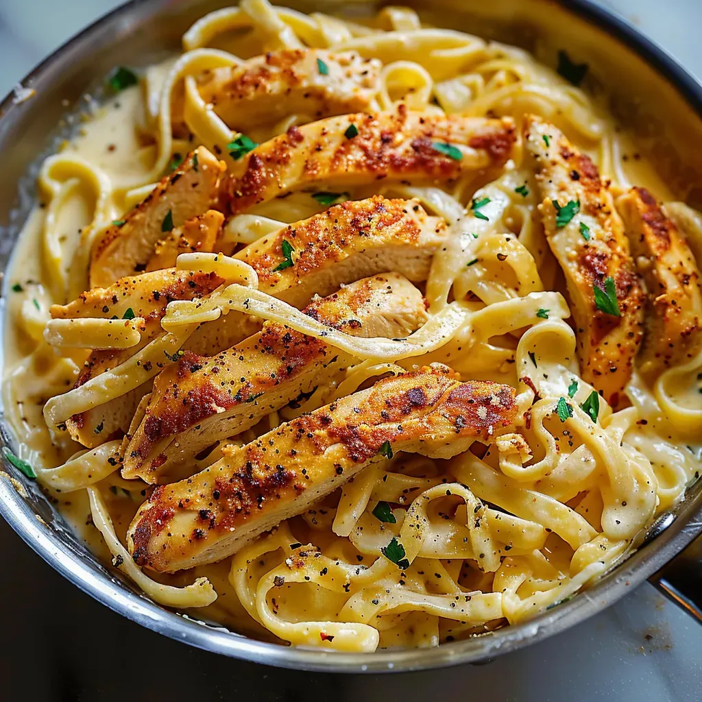 Spicy Cajun Chicken Alfredo Recipe