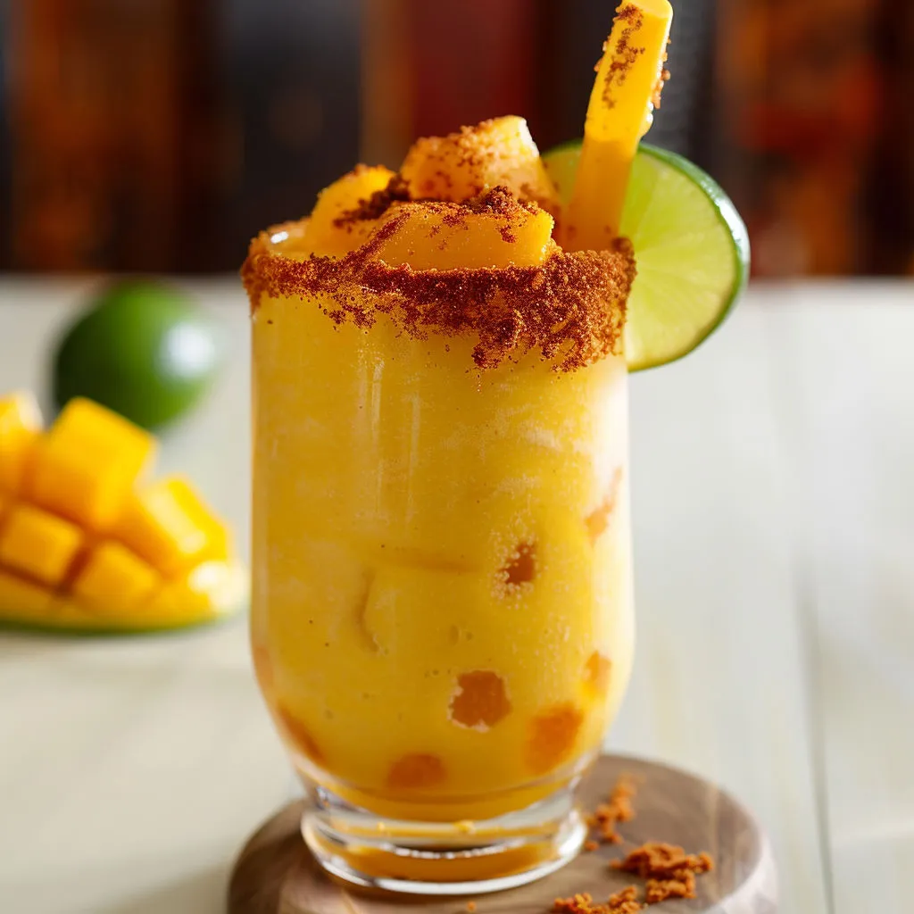 Spicy Mango Chamoy Mocktail Recipe