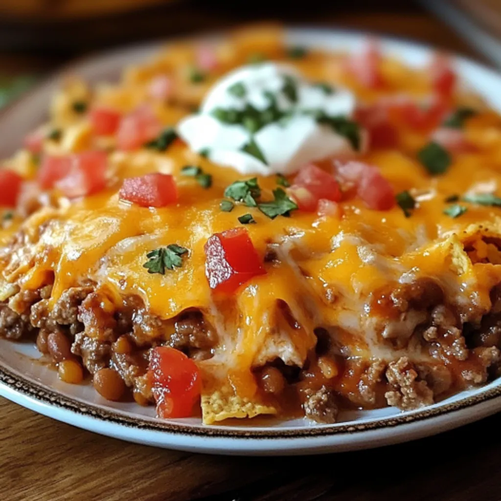 Spicy Mexican Ground Beef Casserole