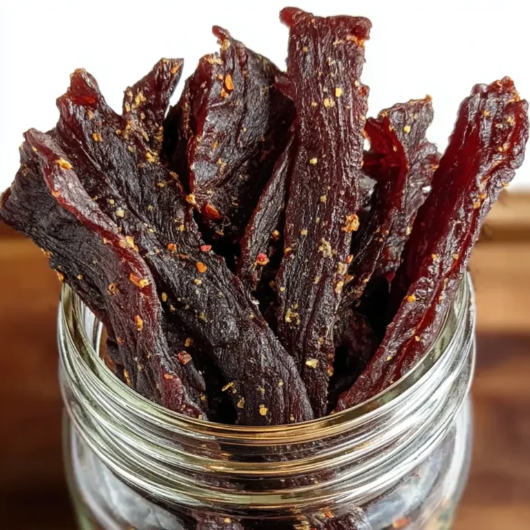 Tasty Homemade Beef Jerky Recipe: Air Fryer Delight