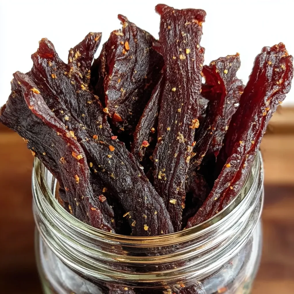 Tasty Homemade Beef Jerky Recipe: Air Fryer Delight