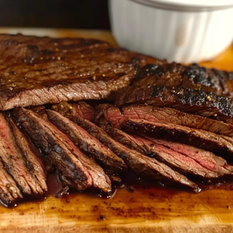 Tender Marinated Flank Steak Recipe