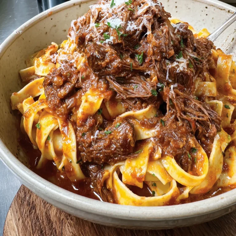 Tender Slow-Cooked Short Rib Ragu Recipe
