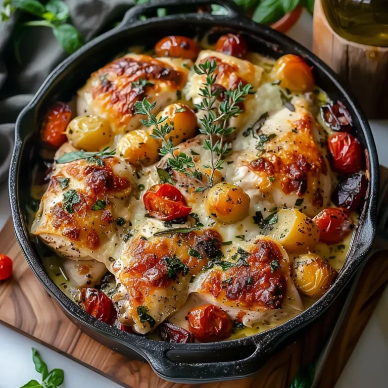 Tuscan Chicken Casserole: Delicious Baked Recipe