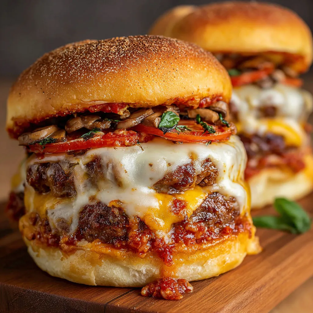 Ultimate Pizza Burger Recipe: Juicy and Delicious