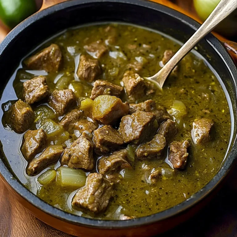 Authentic Chile Verde Recipe: Spicy Green Chili Stew