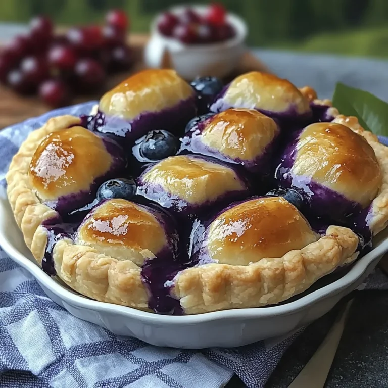 Blueberry Pie Bombs: Quick & Delicious Recipe