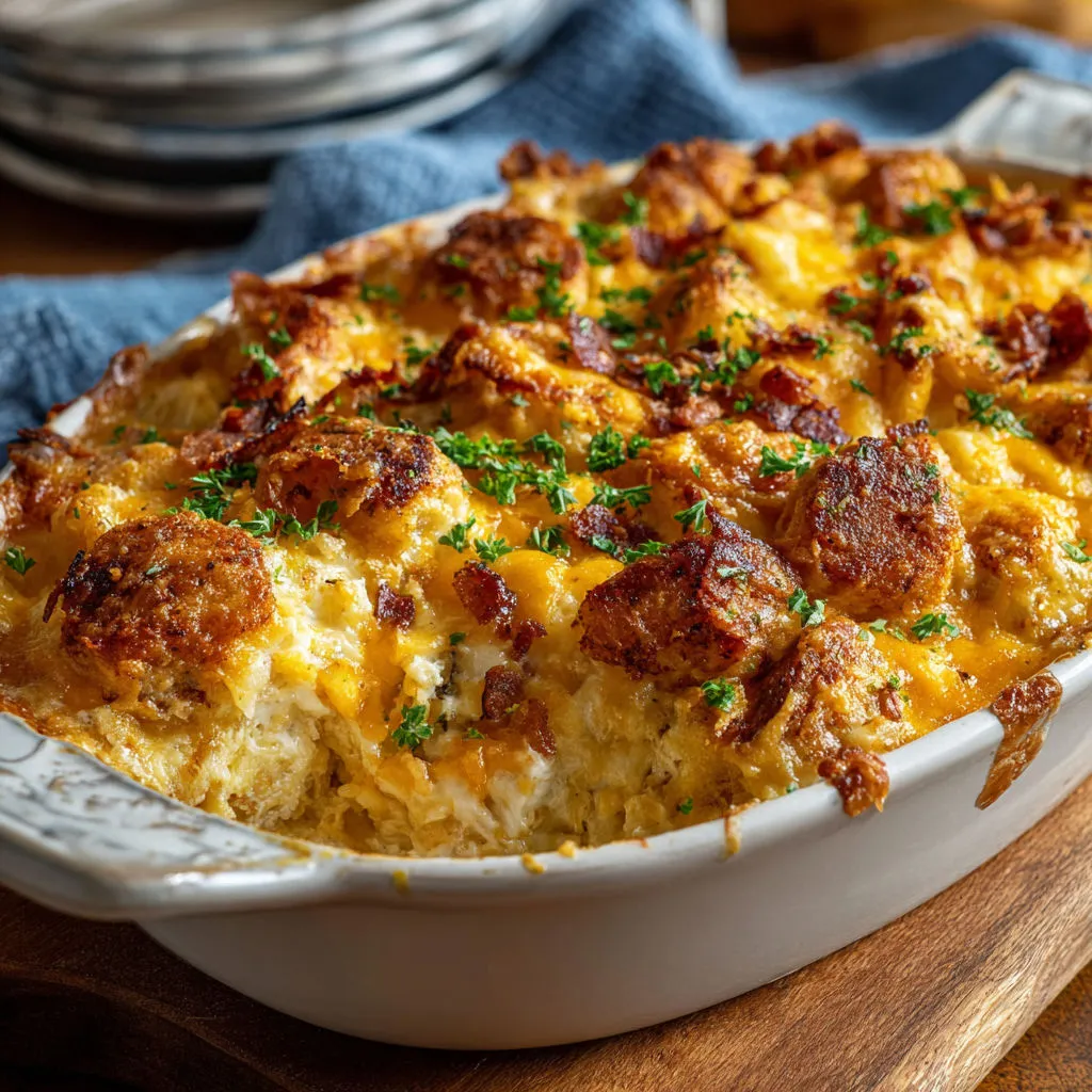 Cheesy Dolly Parton Casserole Recipe