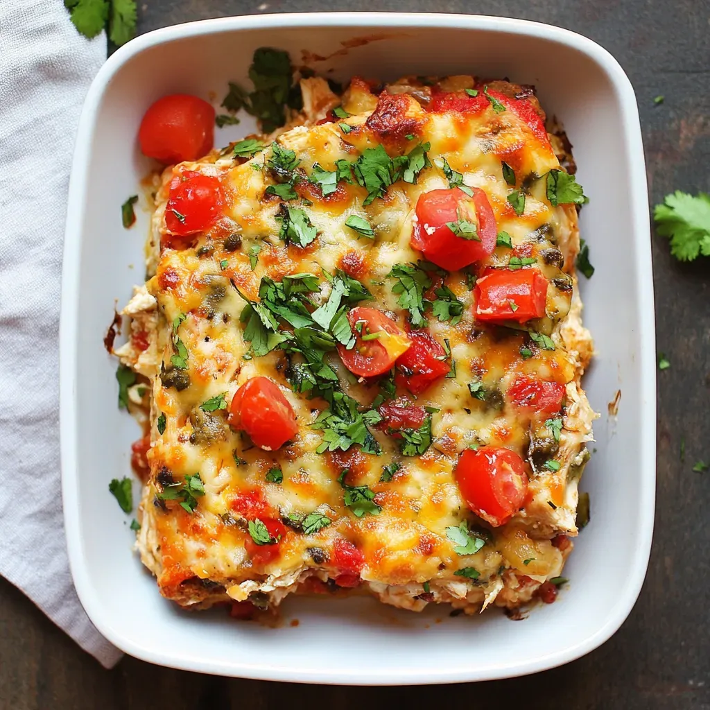 Cheesy Fiesta Chicken Bake Recipe