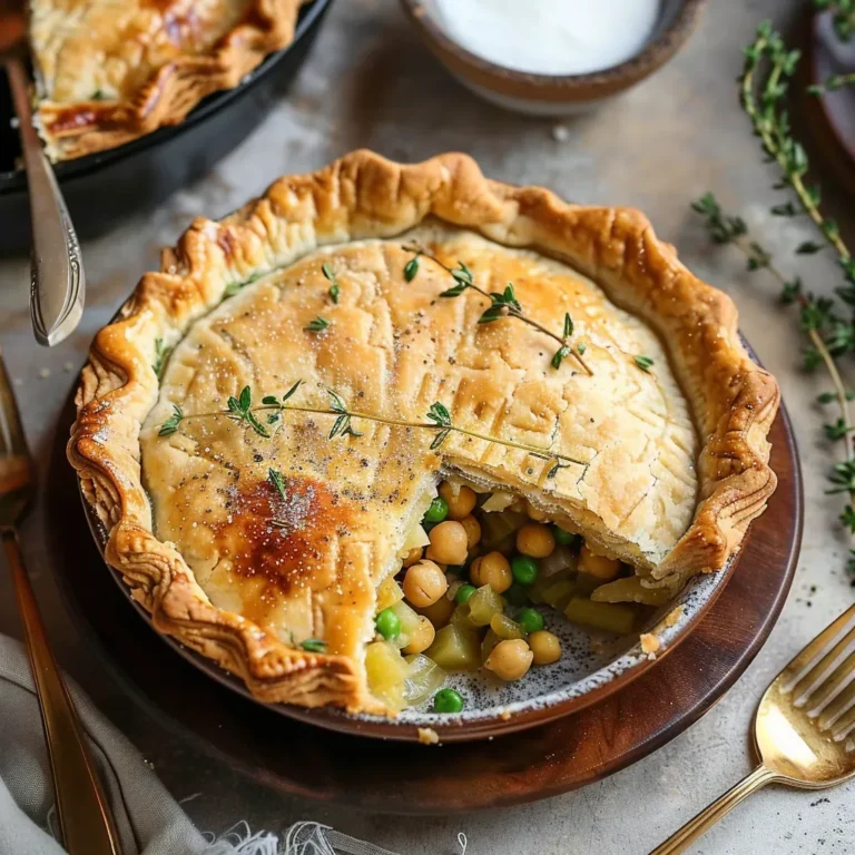 Chickpea Vegan Pot Pie Recipe