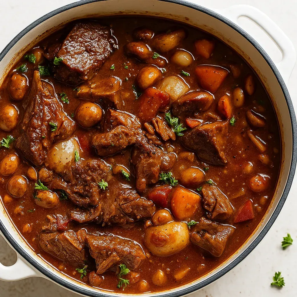 Classic Beef Bourguignon Recipe for Julia Child Fans