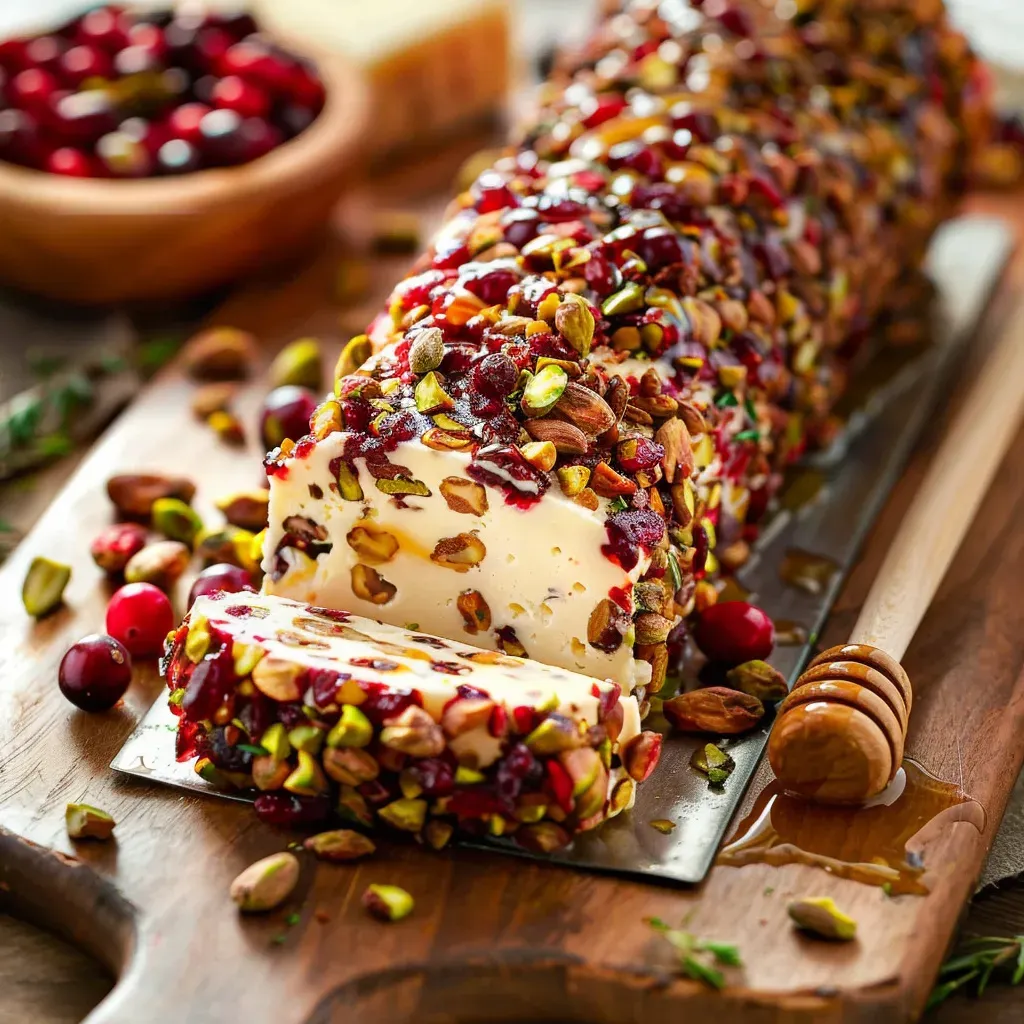 Cranberry Pistachio Cheese Log: Easy and Delicious Recipe!