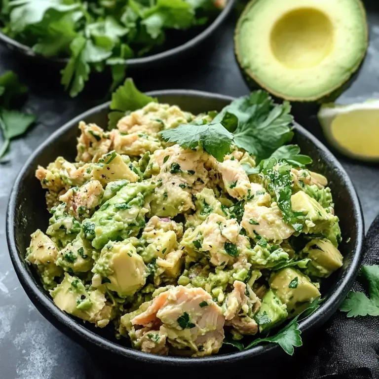 Creamy Avocado Tuna Salad: Easy and Delicious Recipe