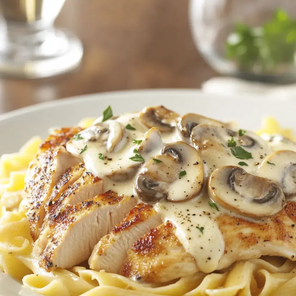 Creamy Chicken Mushroom Pasta: A Heavenly Delight