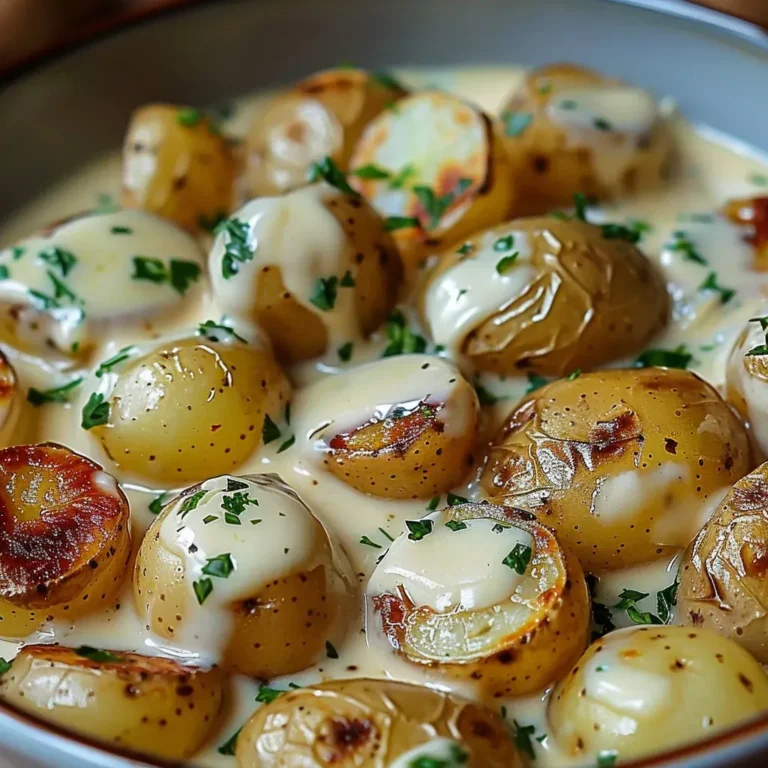 Creamy Garlic Baby Potatoes Recipe: Quick and Delicious Side Dish