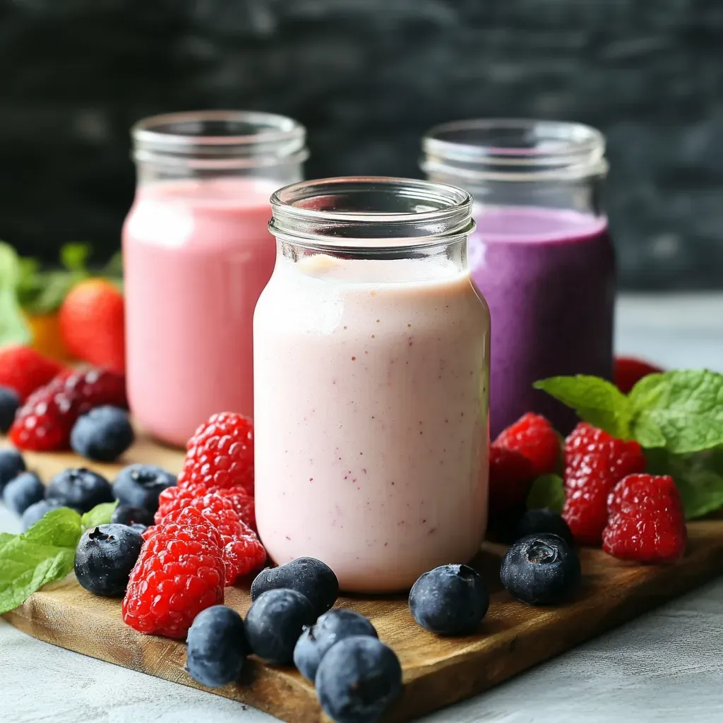 Creamy Homemade Yogurt Smoothie Recipe
