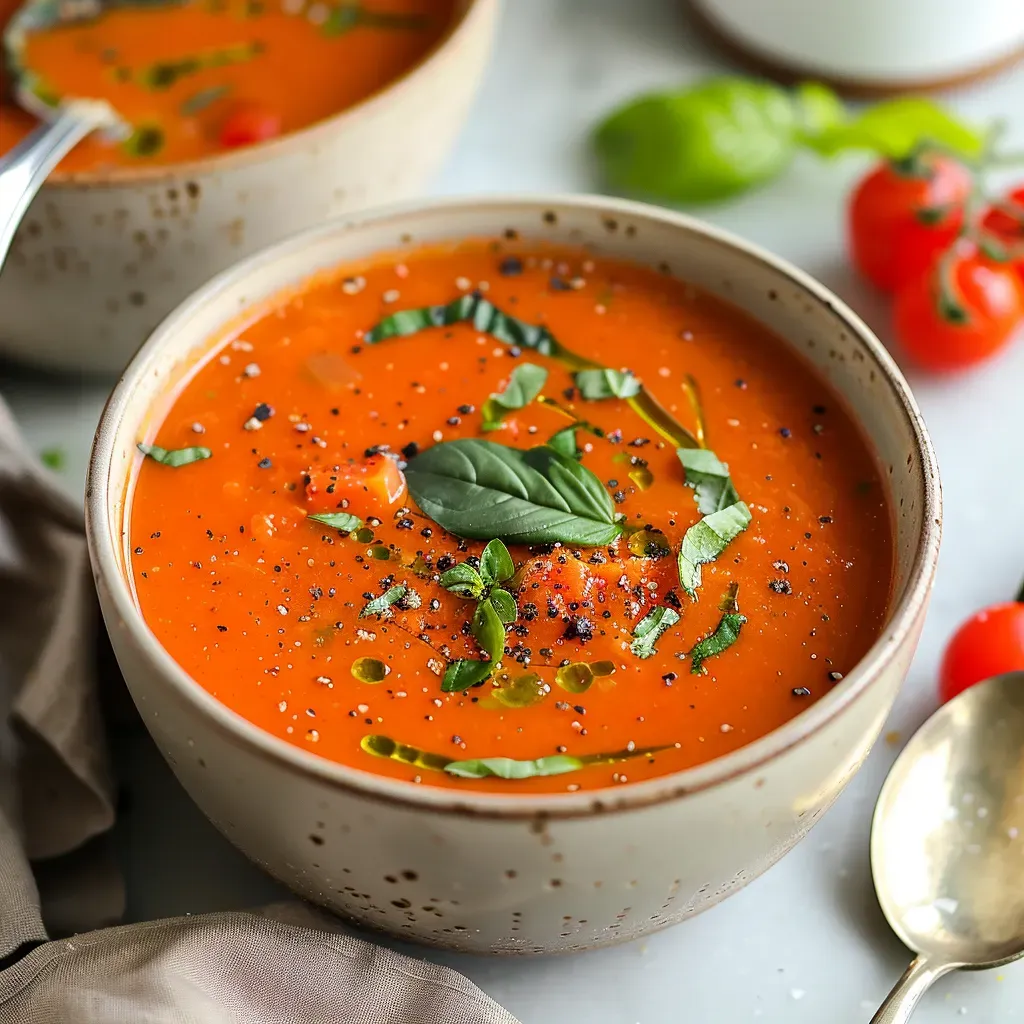 Creamy Low-Carb Tomato Soup for Ketogenic Diets