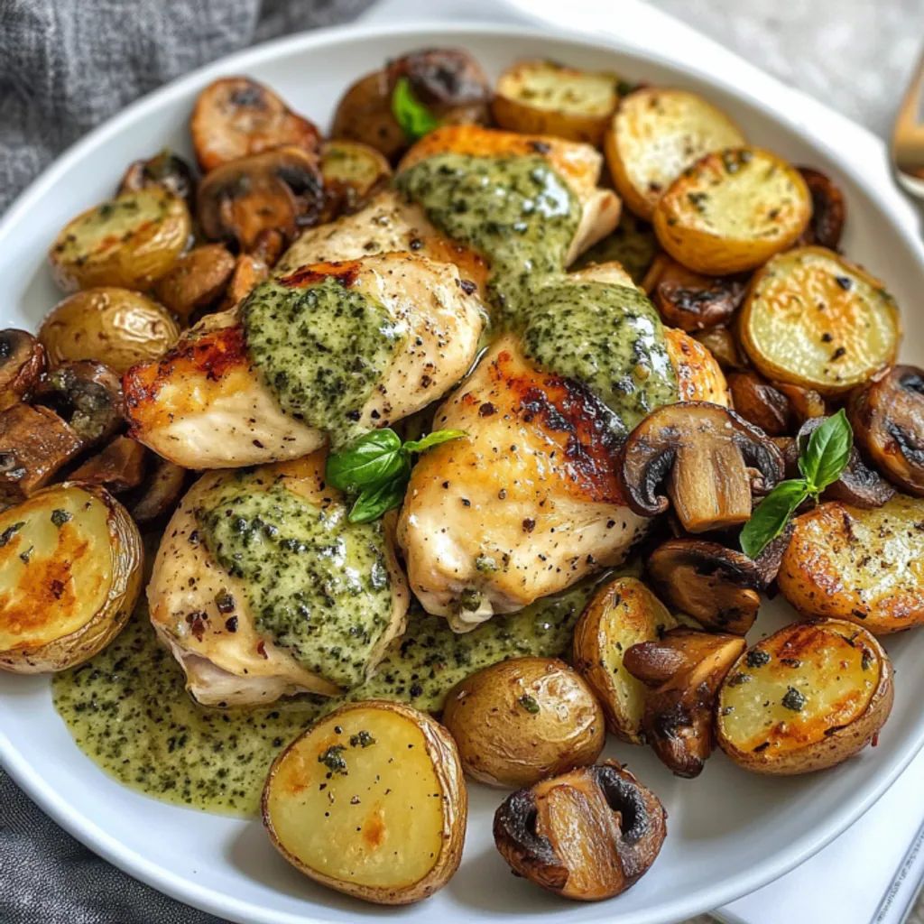 Creamy Pesto Chicken Recipe