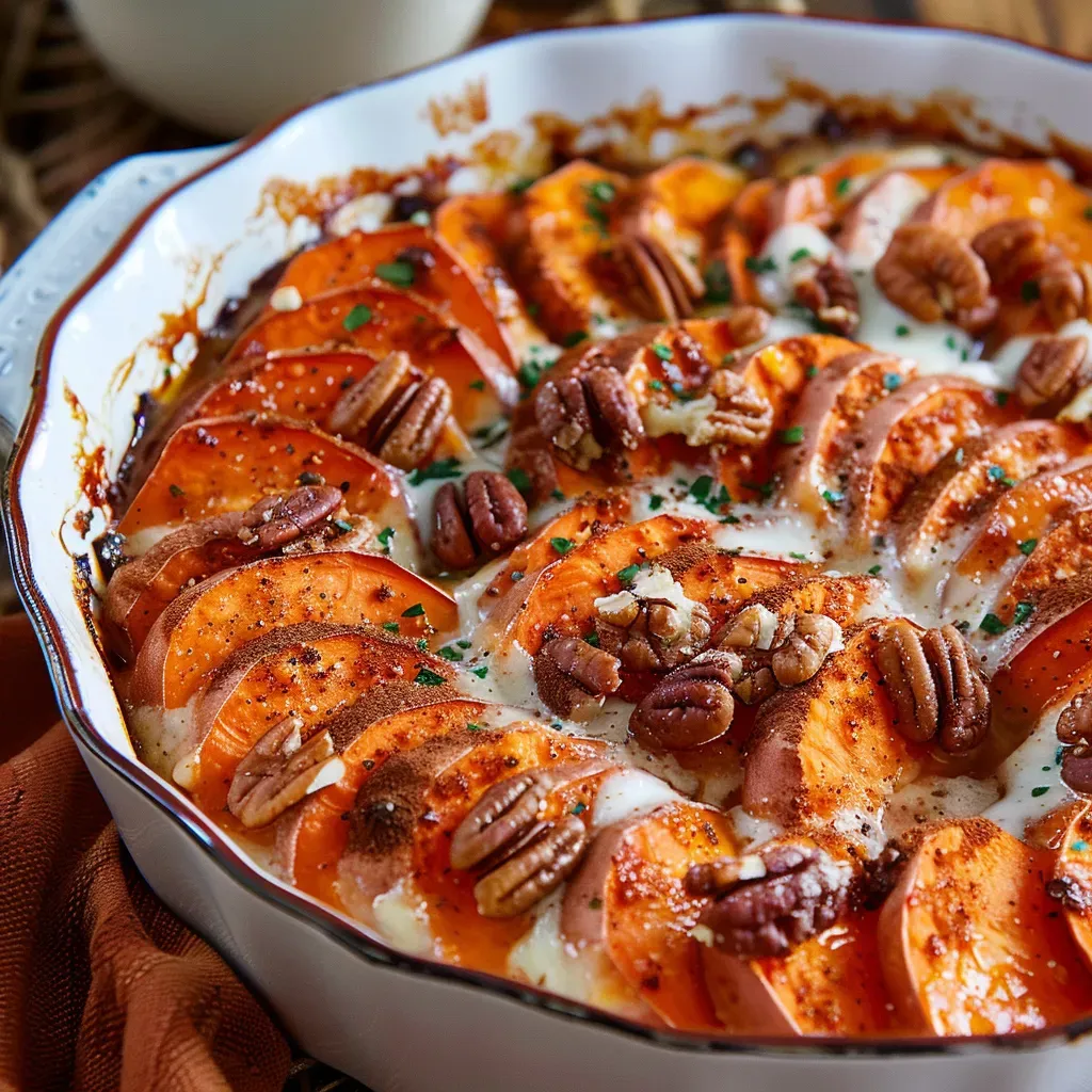 Creamy Scalloped Sweet Potatoes: Easy and Delicious Recipe