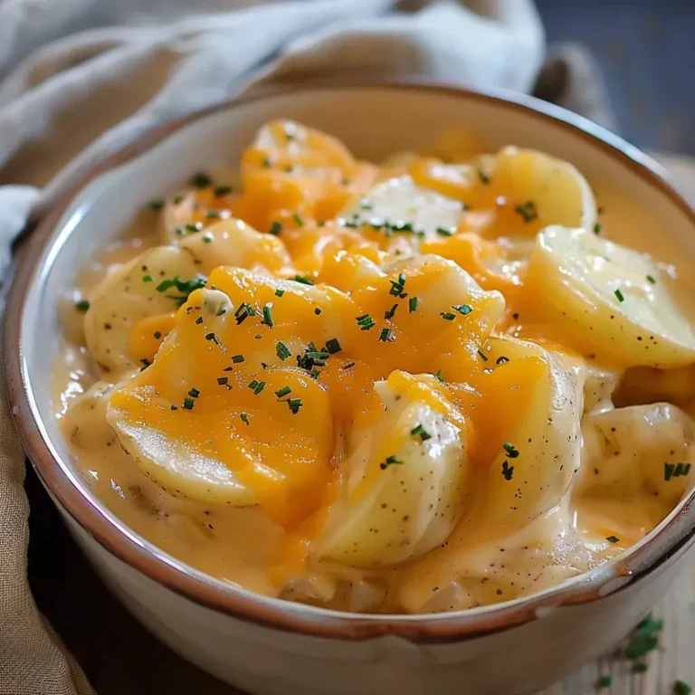 Creamy Slow Cooker Cheesy Potatoes: Easy Recipe