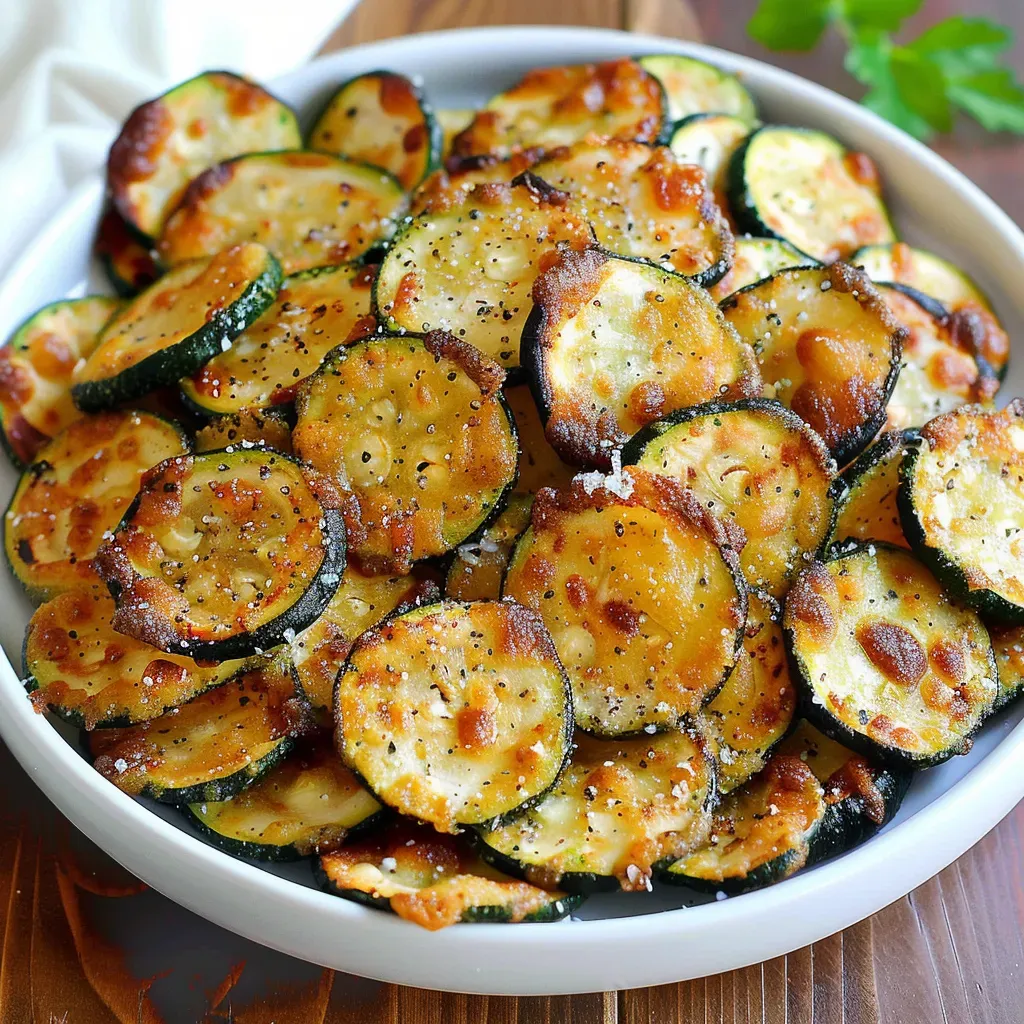 Crispy Baked Zucchini Chips Recipe