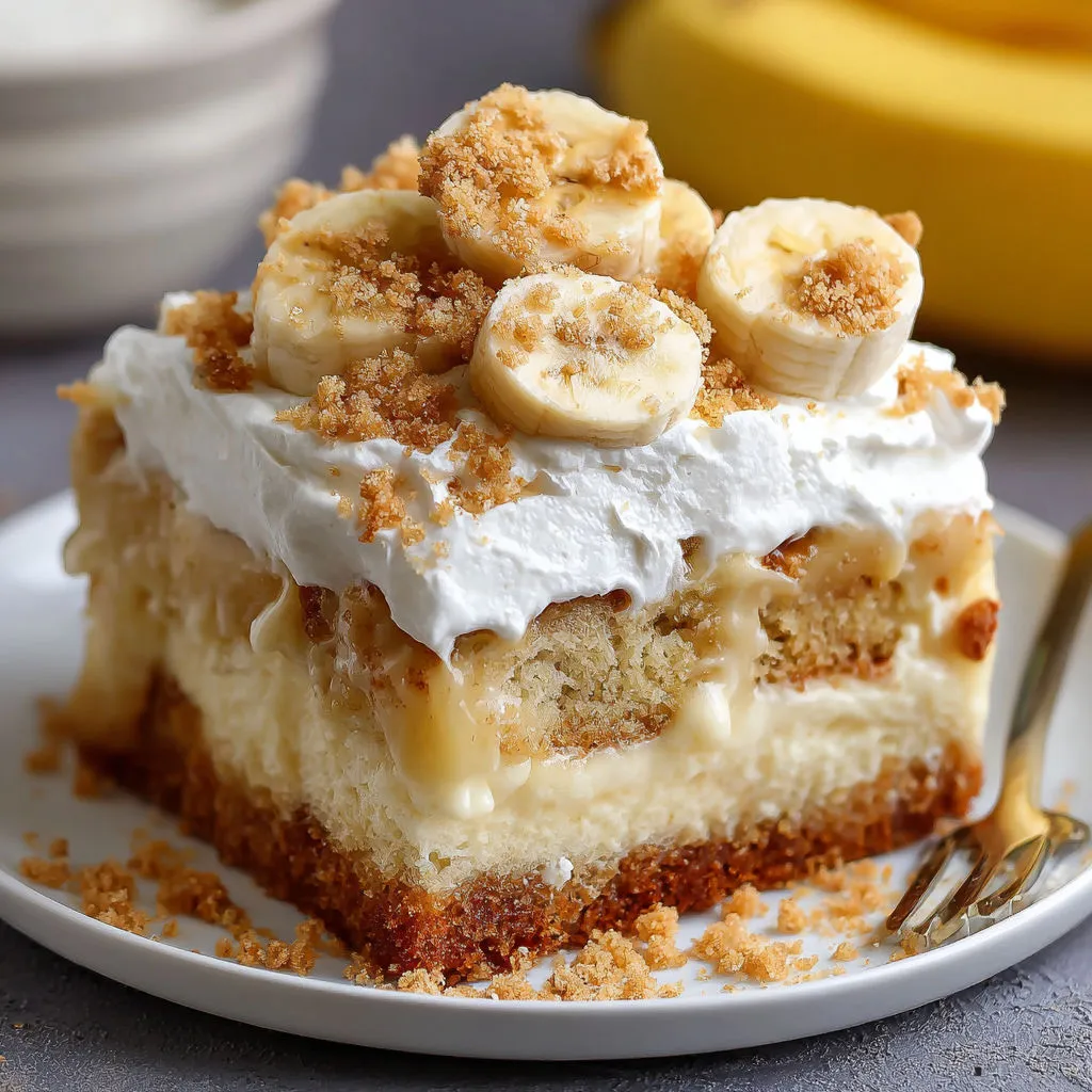 Decadent Banana Pudding Cake Recipe