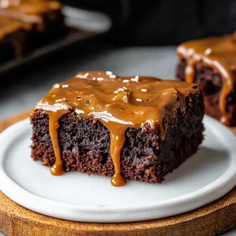 Decadent Chocolate Caramel Brownies Recipe