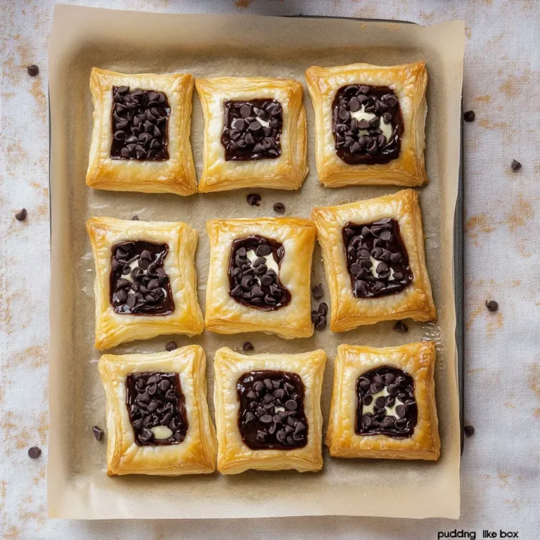 Decadent Chocolate Cream Cheese Danish Recipe