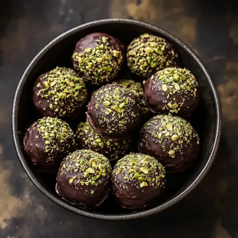 Decadent Dubai Chocolate Balls Recipe