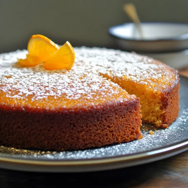 Decadent Flourless Orange Chocolate Cake