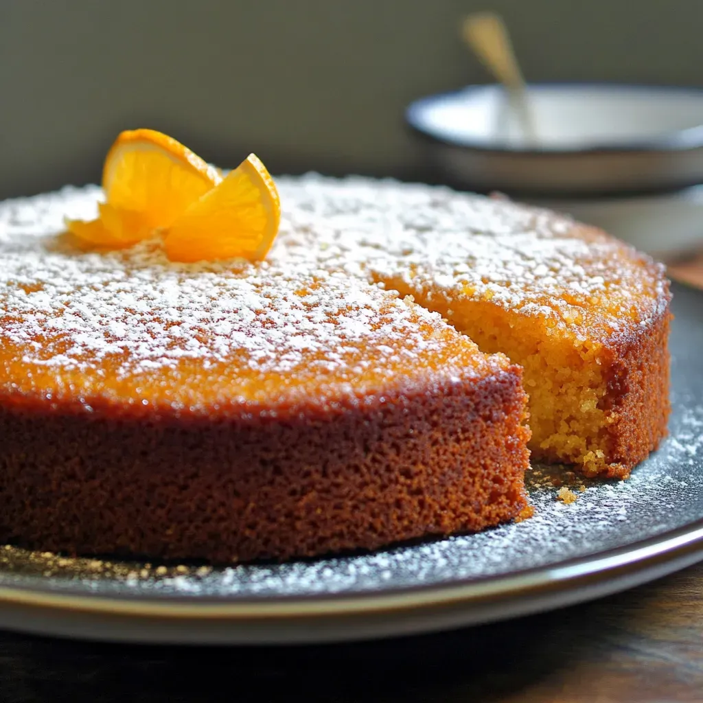 Decadent Flourless Orange Chocolate Cake