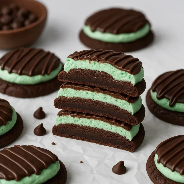 Decadent Mint Chocolate Chip Cookie Recipe