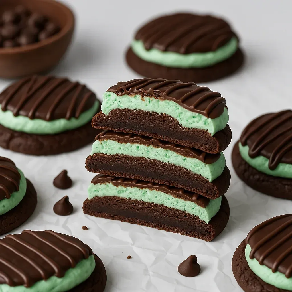 Decadent Mint Chocolate Chip Cookie Recipe