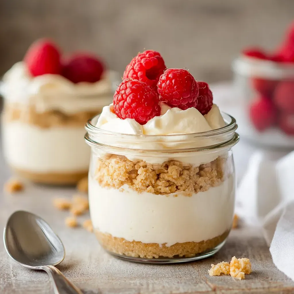 Decadent No-Bake Cheesecake Jars Recipe