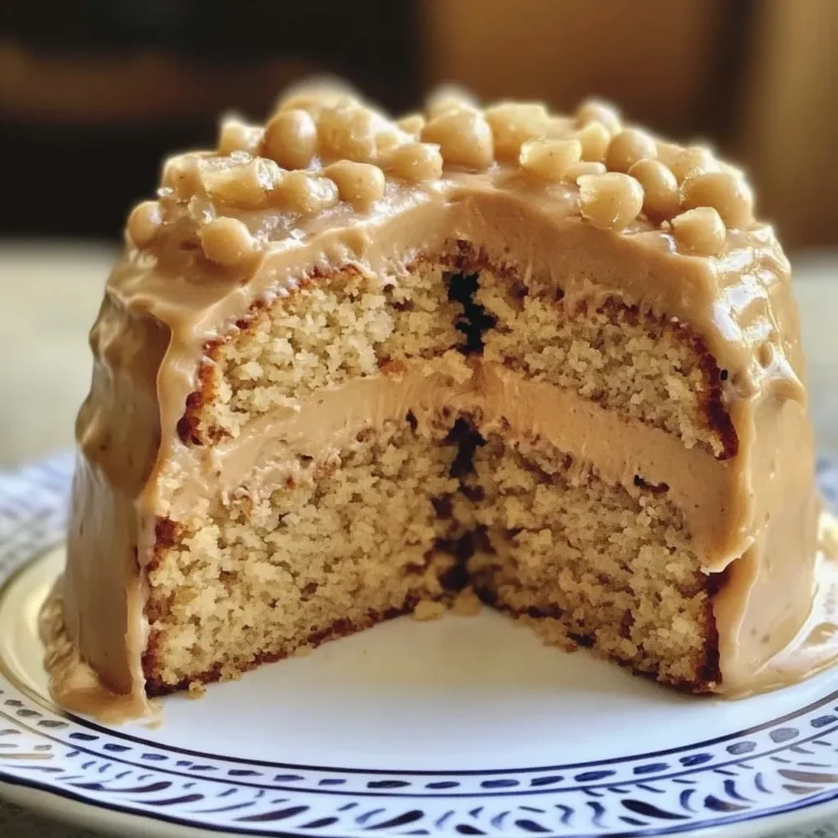 Decadent Peanut Butter Cake Frosting Recipe