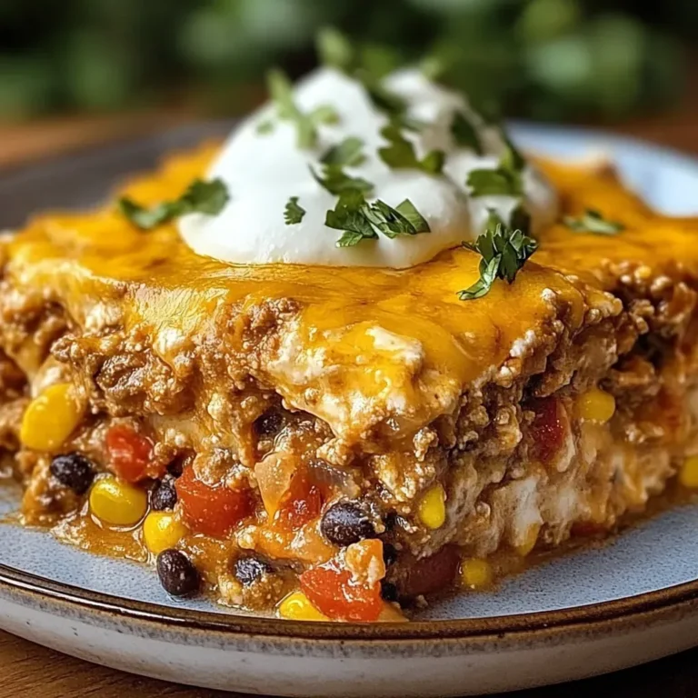 Delicious and Easy Hearty Burrito Casserole Recipe