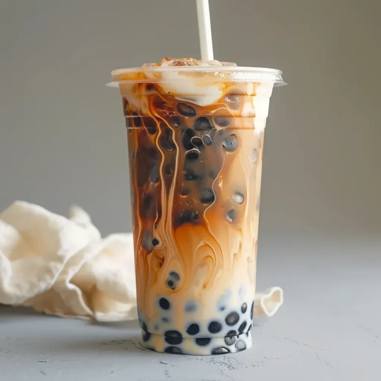 Delicious and Refreshing Bubble Tea Recipe
