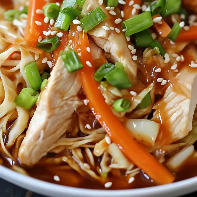 Delicious and Simple Chicken Yakisoba Recipe