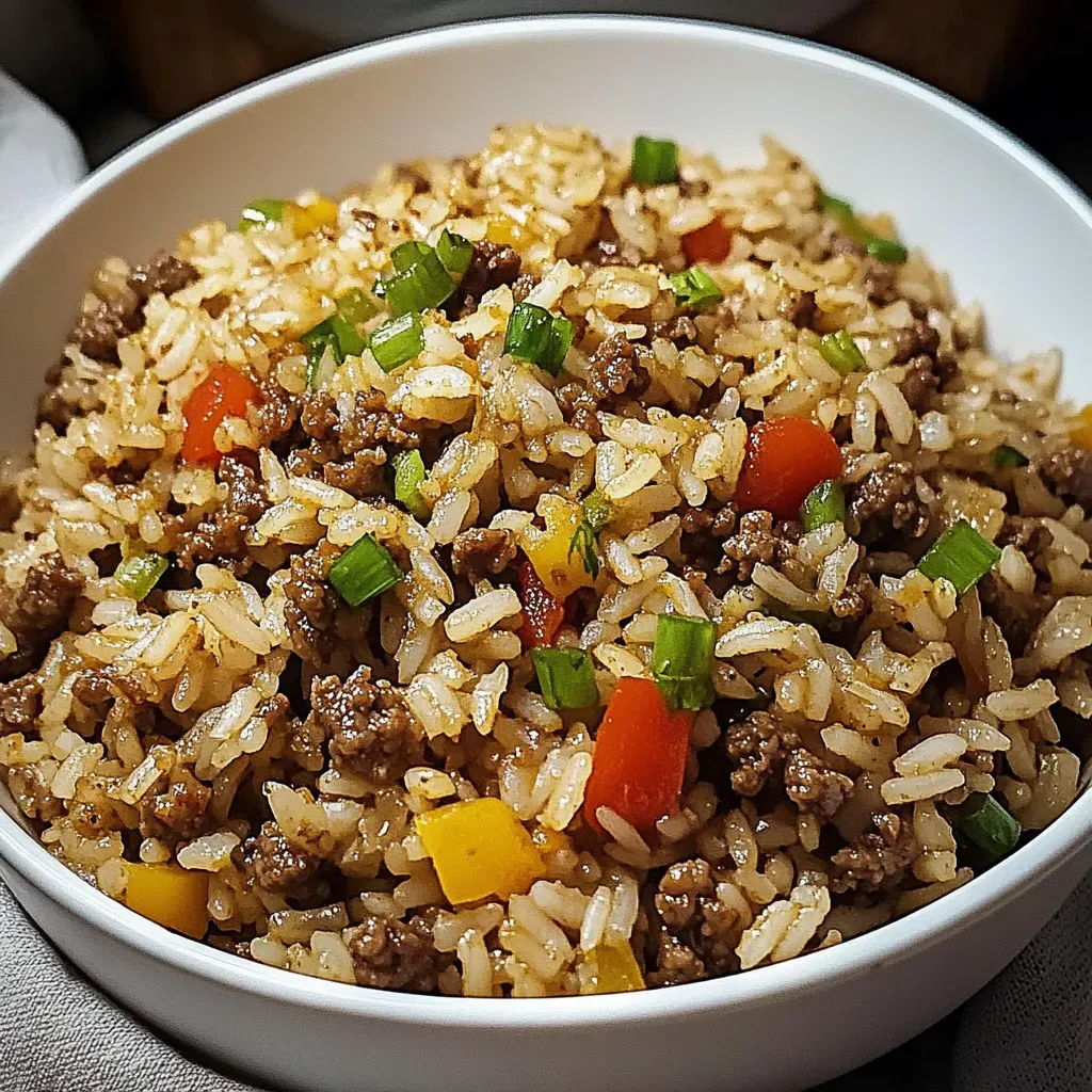 Delicious Beef Dirty Rice Recipe