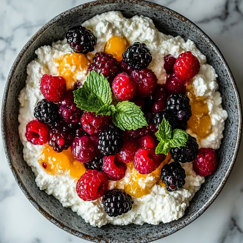 Delicious Berry Cottage Cheese Salad Recipe