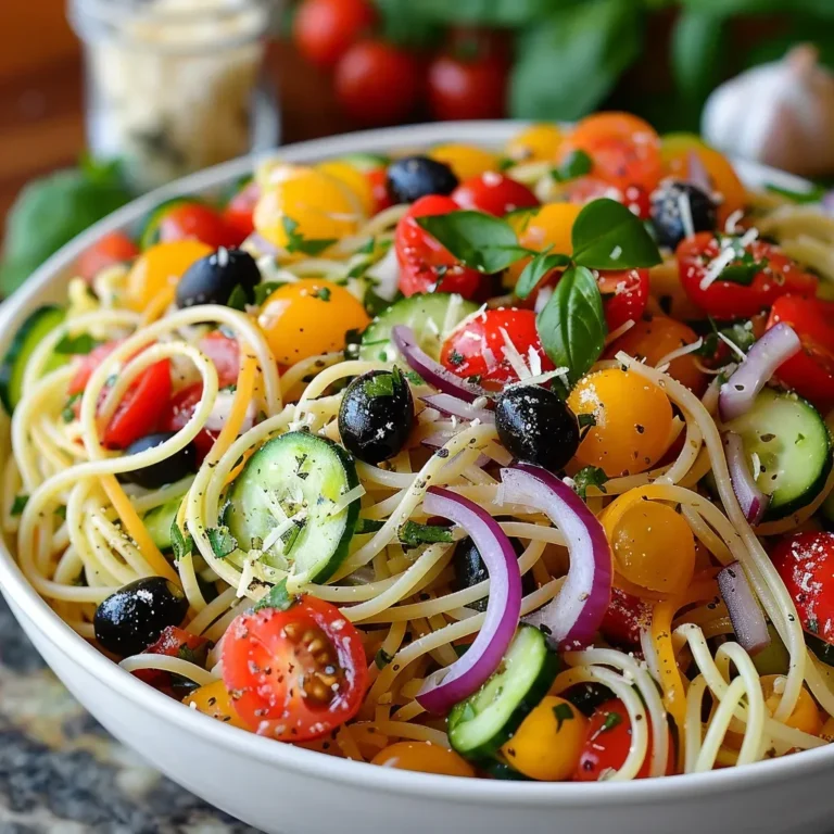Delicious California Spaghetti Salad Recipe