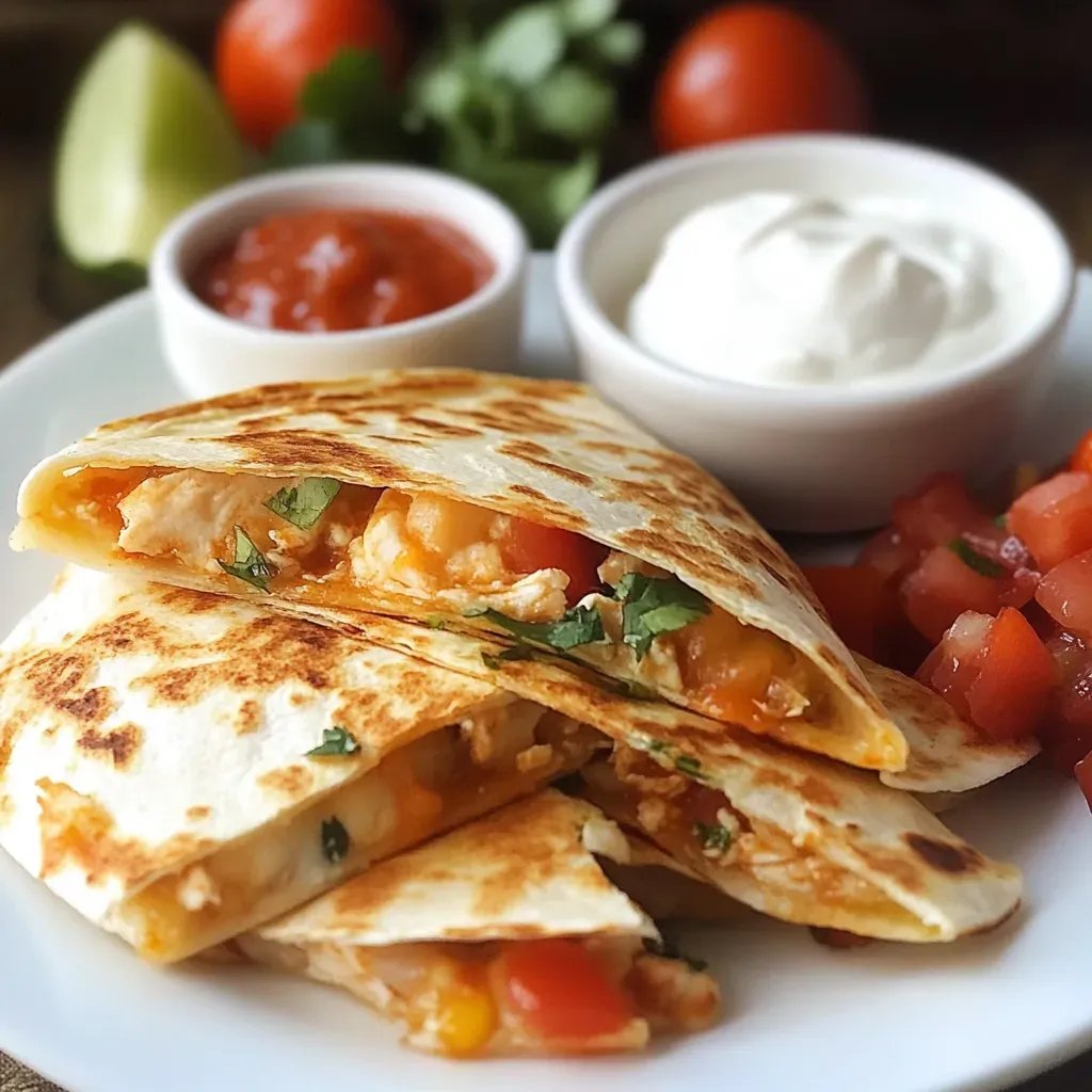 Delicious Chicken Fajita Quesadillas: A Flavorful Tex-Mex Delight!