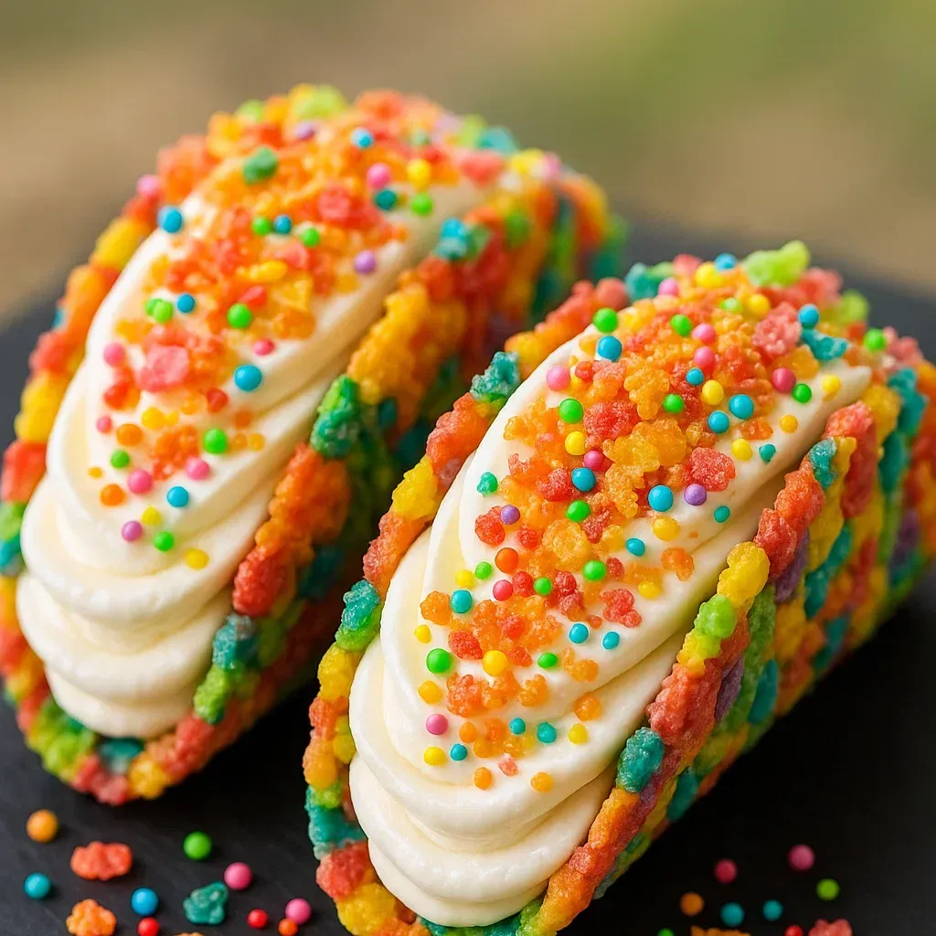 Delicious Fruity Pebbles Cheesecake Taco Recipe
