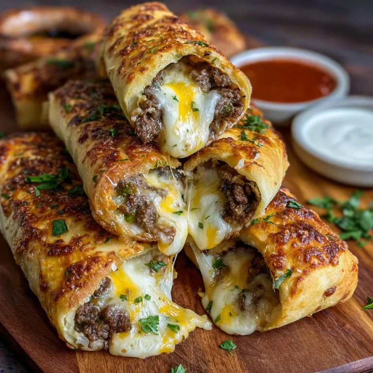 Delicious Philly Cheesesteak Cheesy Breadsticks Recipe
