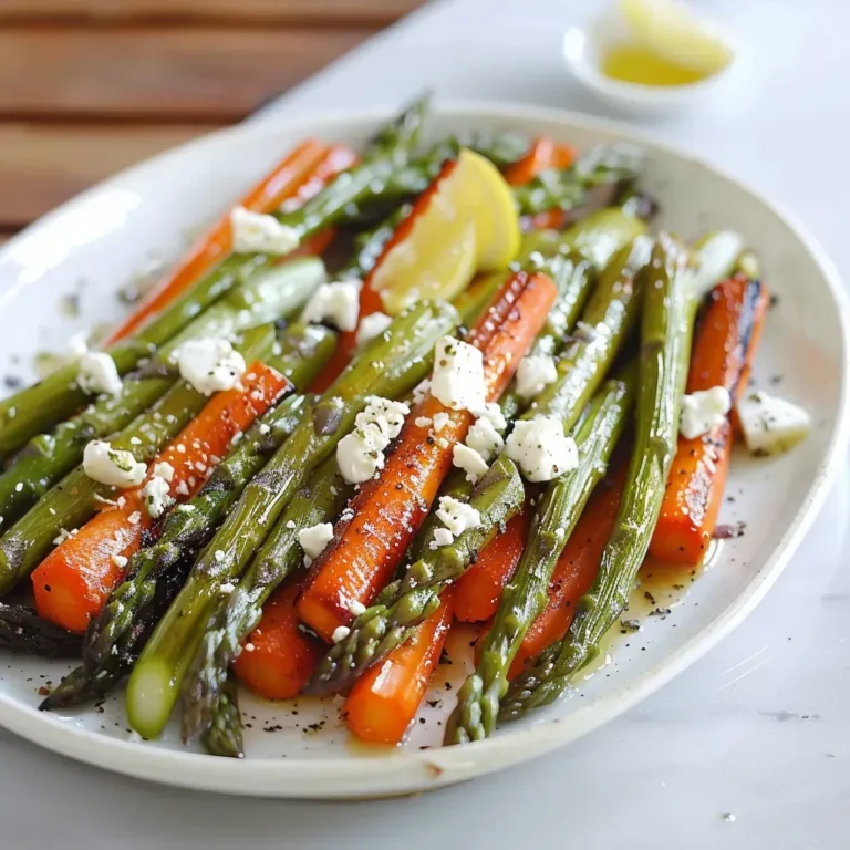 Delicious Roasted Asparagus Carrots: Easy Recipe